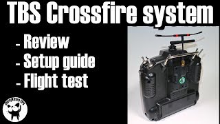 TBS Crossfire Micro Review setup guide flight test and 24Ghz comparison [upl. by Nylesoj]