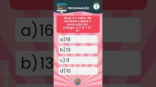 Quiz de Programação Teste Seus Conhecimentos com HTML Python e Lógica [upl. by Rie518]