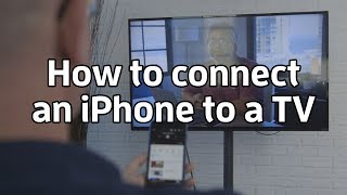 How to connect an iPhone to a TV [upl. by Anitrak230]