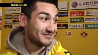 BVB  Bayern München Interview mit Ilkay Gündogan [upl. by Hannis]