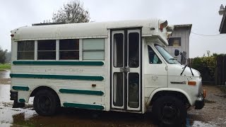 Tiny tour of my short bus RV [upl. by Llevol]