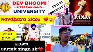 vlog56Navdhara 2k24 at ‎DBUUniversity 😍❤️❤️‍🔥 viralvideo vlog trending uttarakhand [upl. by Aroda]