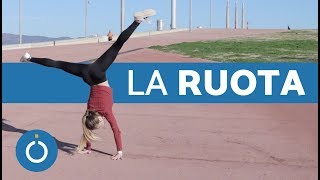 Come fare la RUOTA tutorial – Lezioni di ginnastica artistica PASSO PER PASSO [upl. by Eolcin126]