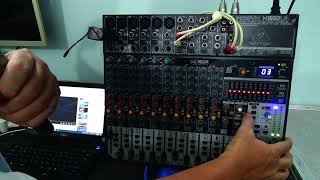 Mixer Behringer Xenyx X1832USB  Giá 3300k Zalo 0902536313  Part 1 [upl. by Adivad884]