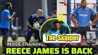 Reece James BACK IN FULL TRAINING And Ready For Selection [upl. by Shuler]