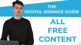 How to create digital signage with free content [upl. by Rosinski]