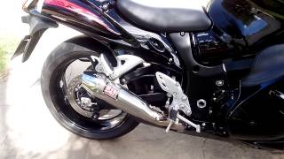 Busa with Yoshimura R55 Full Exhaust [upl. by Paterson305]