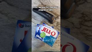 We put our boss’s stapler in jello shortsfeed prank [upl. by Boyce]