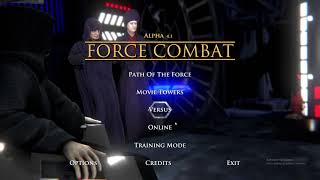 Force Combat Star Wars Fighting Game How To Install amp Play [upl. by Dinerman329]