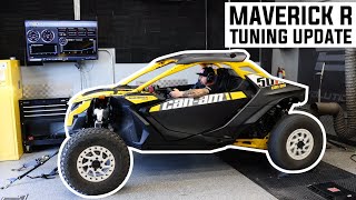 EVP Tuning and Testing for the 2024 CanAm Maverick R [upl. by Newbill]