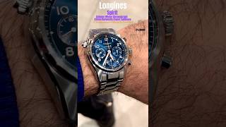 LonginesSpirit Chronograph shortsfeed youtubeshorts swisswatches jena longines shorts [upl. by Acinoev]