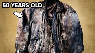 Restoring a Vintage Leather Jacket  How to Restore Old amp Dry Leather Jacket The Right Way [upl. by Llereg868]