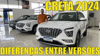 Hyundai Creta 2024  Diferenças entre as versões [upl. by Evangelist]