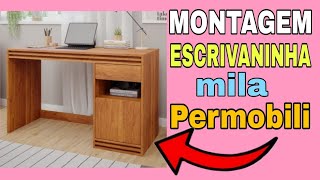 Como montar escrivaninha mila da marca permobili passo a passo [upl. by Yendroc691]