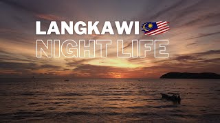 Langkawi Night life  Beautiful Malaysia travel trending drone malaysia [upl. by Lerred]