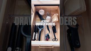 DRAWER DIVIDERS home organization homefinds kitchen kitchenfinds organizedhome amazon [upl. by Roobbie]