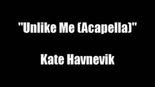 Songs Featured On Greys Anatomy quotUnlike Me Acapellaquot [upl. by Anaitak]