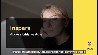 Accessibility Features on Inspera [upl. by Glinys]