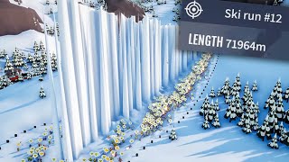 I built a 71 964m slope that takes 22 days to leave  Snowtopia [upl. by Mizuki]