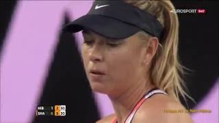 Maria SHARAPOVA  55 aces  AO 2016 [upl. by Silletram]