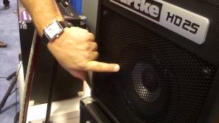 Kraft Music  Hartke HD25 Bass Combo NAMM 2014 [upl. by Charmaine]