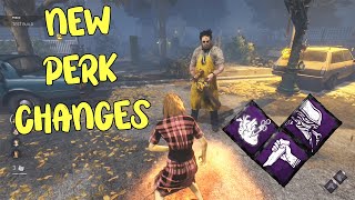 NEW PERK REWORKS  Dead By Daylight DBD PTB [upl. by Assenahs925]