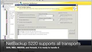 Configuring VMware vSphere Backup in NetBackup 75NetBackup 5220 [upl. by Oaks]