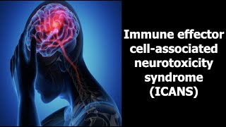 Immune effector cell associated neurotoxicity syndrome ICANS [upl. by Hahn546]