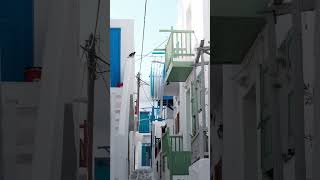 Mykonos Town in 1 minute greeksummer [upl. by Thirion]