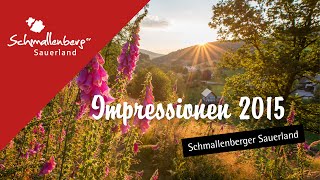 Das Schmallenberger Sauerland  Impressionen 2015 [upl. by Mohn]