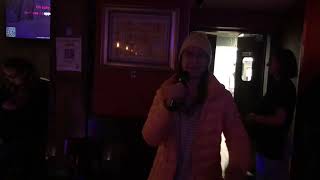 Sara Richartson Does Karaoke  Britney Spears …Baby One More Time [upl. by Acysej389]