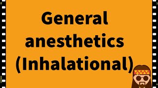 Pharmacology General Anesthetics Anesthesia CNS MADE EASY [upl. by Esac52]