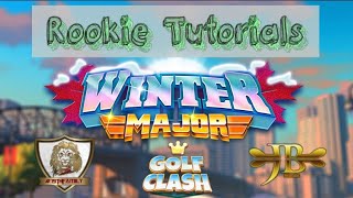 Golf Clash Hole 2  Par 5 Winter Major  Maple Bay GuideTutorial [upl. by Akoek]