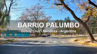 Recorrido por el Barrio Palumbo  Godoy Cruz  Mendoza  Argentina [upl. by Sokairyk]