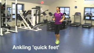 Ankling drill  quick feet [upl. by Kenley]