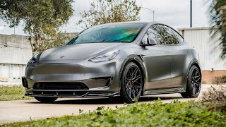 Vorsteiners Tesla Model Y Body Kit Raises the Bar [upl. by Zuzana]