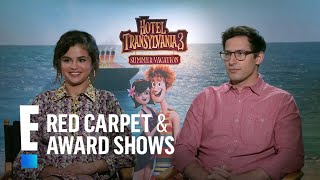 Selena Gomez amp Andy Samberg Answer 5 Qs From Their BFFs  E Red Carpet amp Award Shows [upl. by Iey]