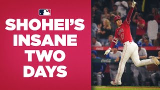 8 RBIs and then 13 strikeouts Shohei Ohtani has INSANE two games back to back [upl. by Nnailuj]