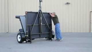 PALS Trailers Folding Utility Trailer [upl. by Brabazon]