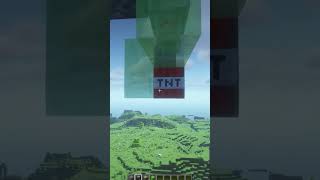 Ultimate TNT Dropping Aircraft Now Destroy everything shorts minecraft [upl. by Launce]