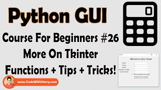 More Tkinter Tips Tricks amp Functions  Python Tkinter GUI Tutorial In Hindi 26 [upl. by Beckie]