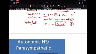 كيمياء صيدلانية عضوية Cholinergics and Anticholinesterase L3 [upl. by Sari]