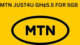 MTN Just For You Just4u bundles  Gh¢ 25 for 1 GB [upl. by Assirrac]