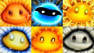 Plants vs Zombies Garden Warfare All Sunflowers  All Characters [upl. by Dominique441]