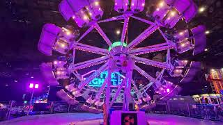 irn bru carnival 2023 at secglasgow scotland irnbru irnbrucarnival carnival funfair funfairs [upl. by Nyrehtak855]