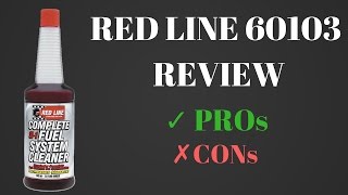 Red Line 60103 Fuel System Cleaner Review PROs and CONs [upl. by Fillender]