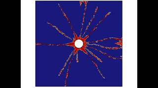 COMSOL hydraulic fracturing Fluid structure coupling damage thermal fluid structure coupling damage [upl. by Ragse]