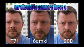 Canon T7i vs 6D Markii vs Canon 90D Image Comparisons [upl. by Arahd]