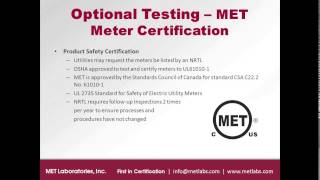 2015 07 28 13 02 Watt Hour Meter Testing Certification Webinar [upl. by Ahseiat]