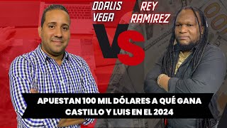 BRUJO REY RAMIREZ 🆚 ODALIS VEGA LA APUESTA MILLONARIA A LUIS ABINADER Y CRISTOBAL CASTILLO [upl. by Taimi851]